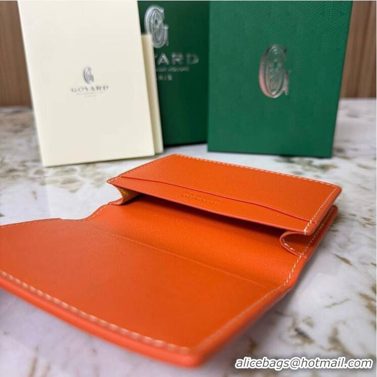 Low Price Goyard New Card Case 020092 Orange
