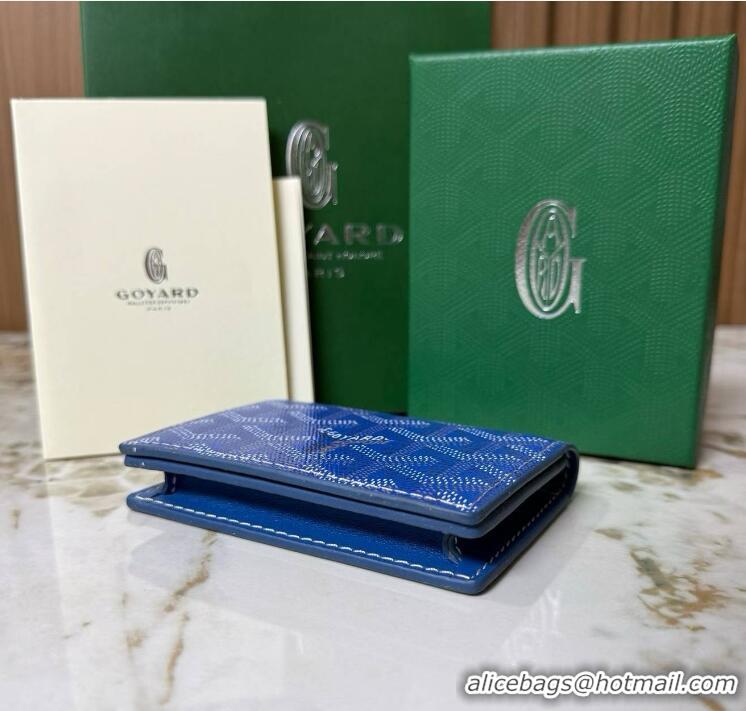 New Arrivals Goyard New Card Case 020092 Light Blue