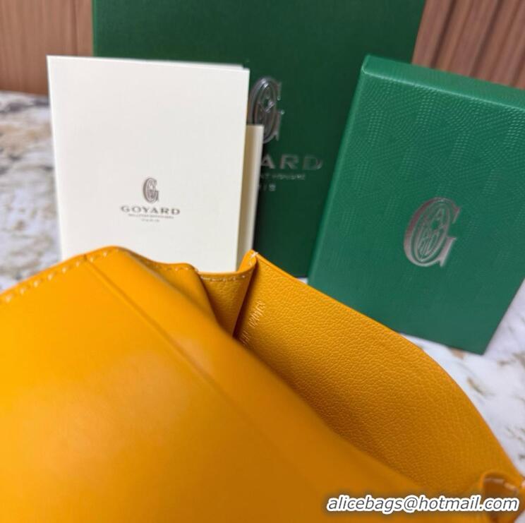 Buy Discount Goyard New Card Case 020092 Yellow