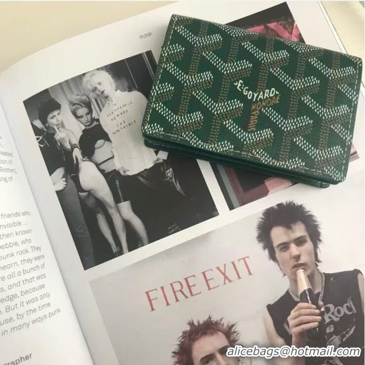 New Fashion Goyard New Card Case 020092 Green