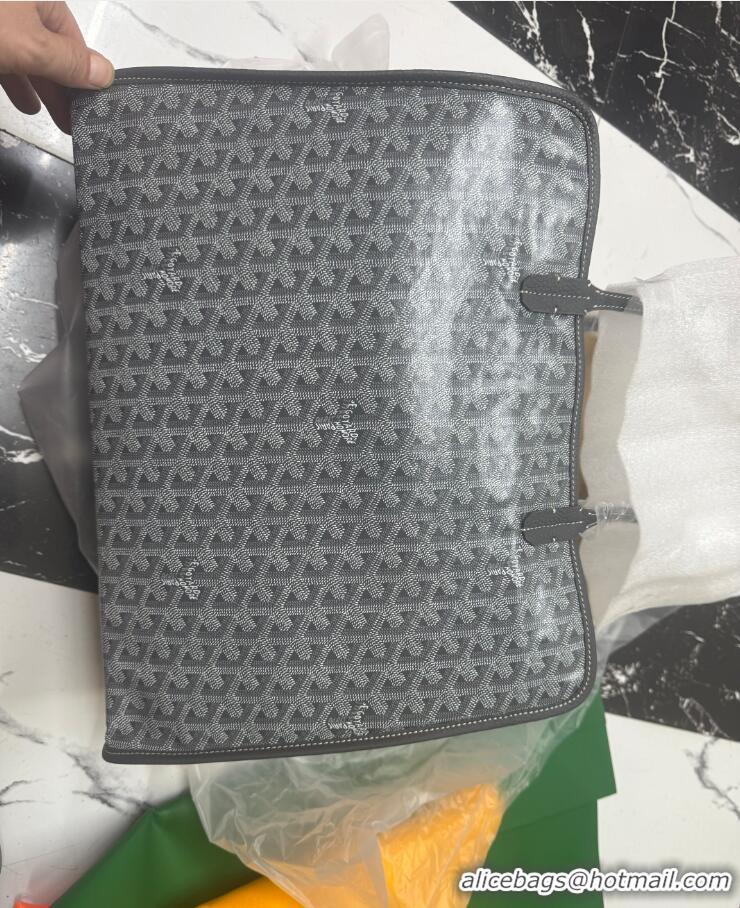 Grade Quality Goyard Sac Hardy PM Tote Bag 8957 Dark Grey 2024