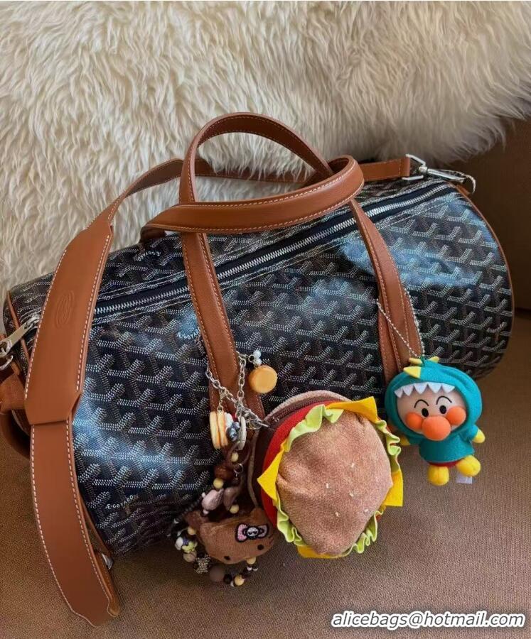 Buy New Cheap Goyard Barrel 40 Sports Bag GY020248 Brown 2025