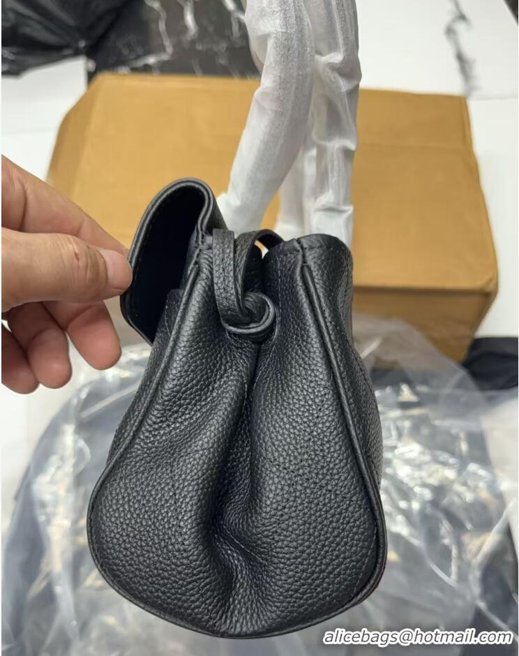 Top Grade Chanel Small Shopping Bag in Grained Calfskin AS6288 Black 2026