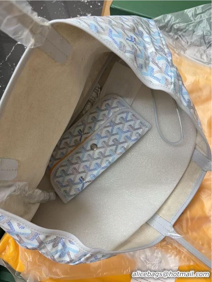 Inexpensive Goyard Limited Editions Saint Louis Tote Bag PM G8002 Multicolored Polar Blue 2026