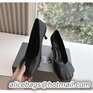 Grade Quality BALENCIAGA Fetish Black Calf Leather Pumps 70MM 6061102