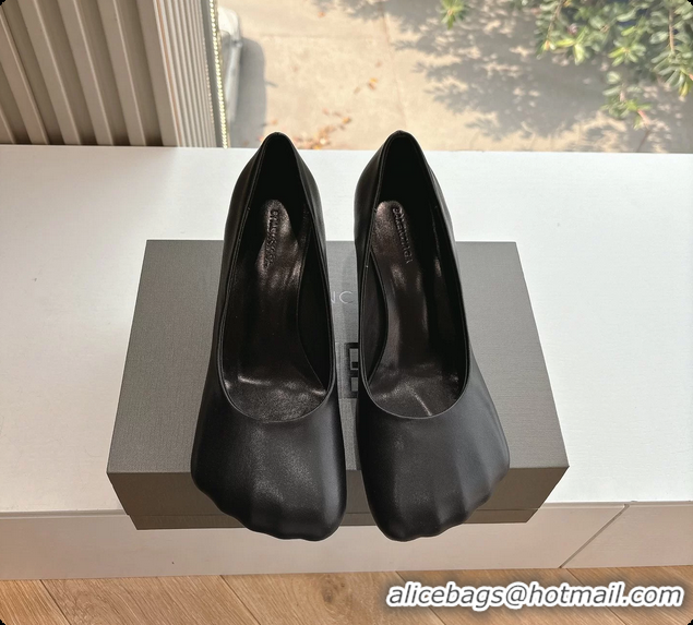 Grade Quality BALENCIAGA Fetish Black Calf Leather Pumps 70MM 6061102