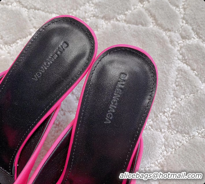Big Discount Balenciaga Knife Knot High Heeled Mules Pink 40MM 6061111