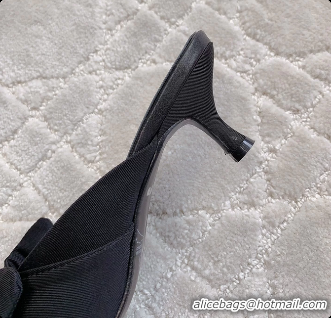 Unique Discount Balenciaga Knife Knot High Heeled Mules Black 40MM 6061111