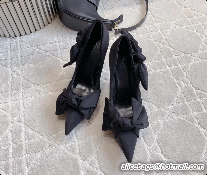 Purchase Balenciaga Knife Knot High Heeled Pumps Black 100MM 6061201