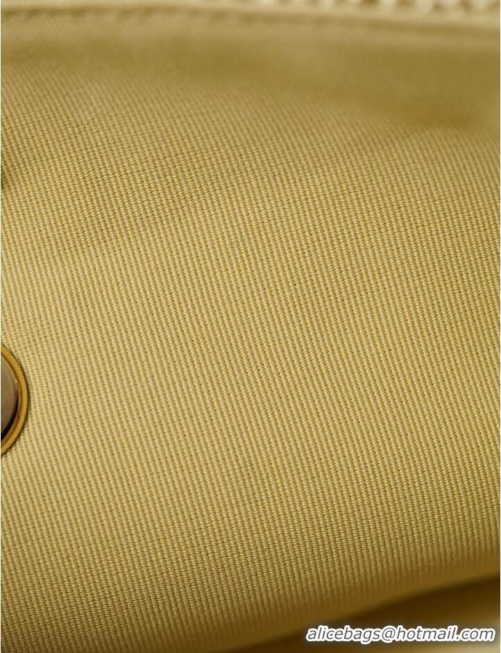 Promotional Chanel Small Coco Beach Small Flap Bag Braided Raffia AS5691 Beige/Gold 2026