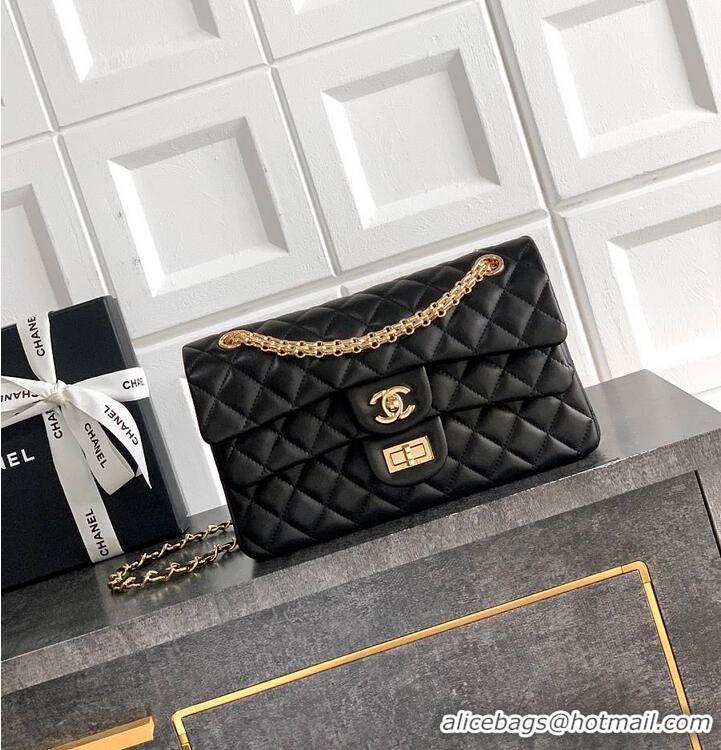 Trendy Design Chanel 2.55 Handbag Lambskin & Gold-Tone Metal AS5688 Black 2026