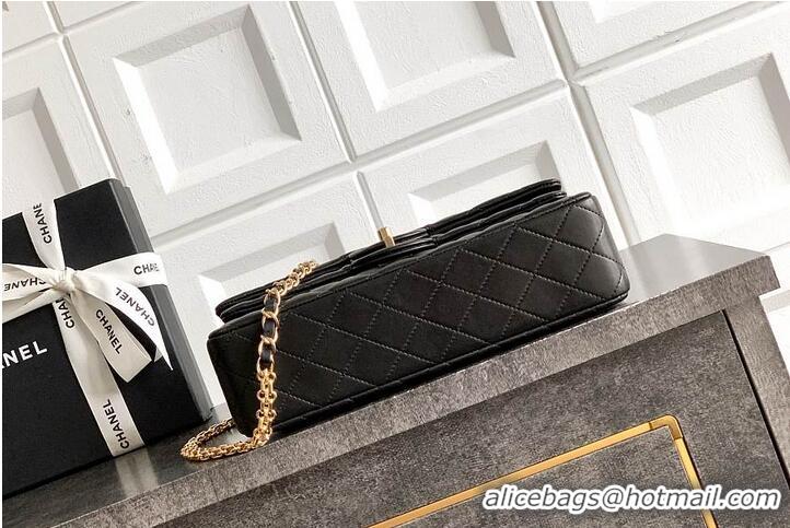 Trendy Design Chanel 2.55 Handbag Lambskin & Gold-Tone Metal AS5688 Black 2026