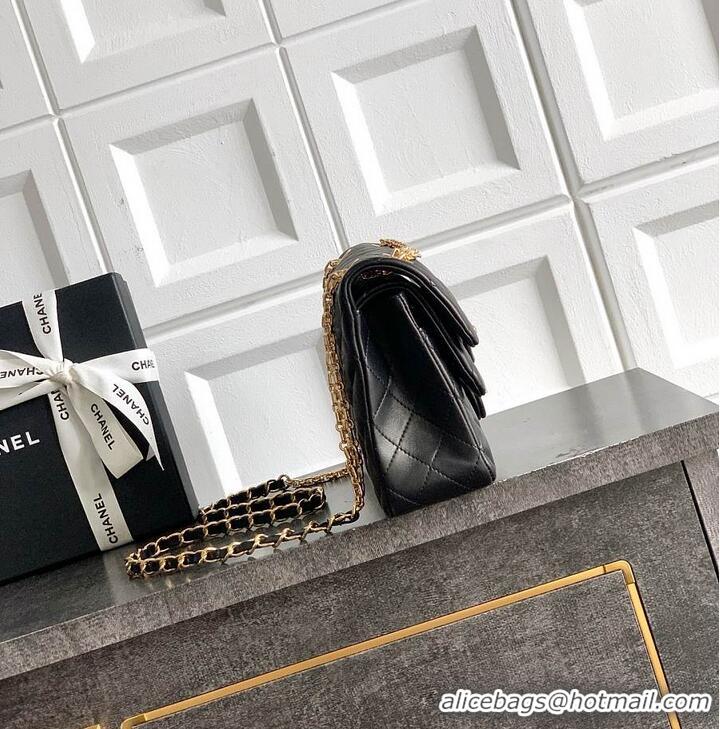Trendy Design Chanel 2.55 Handbag Lambskin & Gold-Tone Metal AS5688 Black 2026