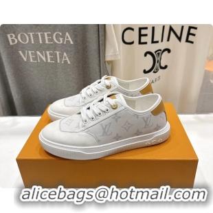 Purchase Louis Vuitton LV Lagoon White Monogram Canvas Sneakers 6061408