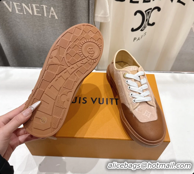 Good Quality Louis Vuitton LV Lagoon Beige Monogram Canvas Sneakers 6061408