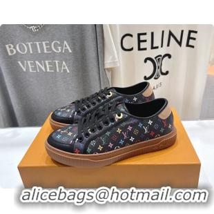 Best Price Louis Vuitton LV Lagoon Black Multicolor Monogram Canvas Sneakers 6061409