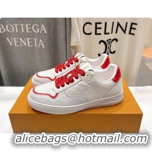 Classic Hot Louis Vuitton LV Lagoon White Calfskin Leather Sneakers 6061409