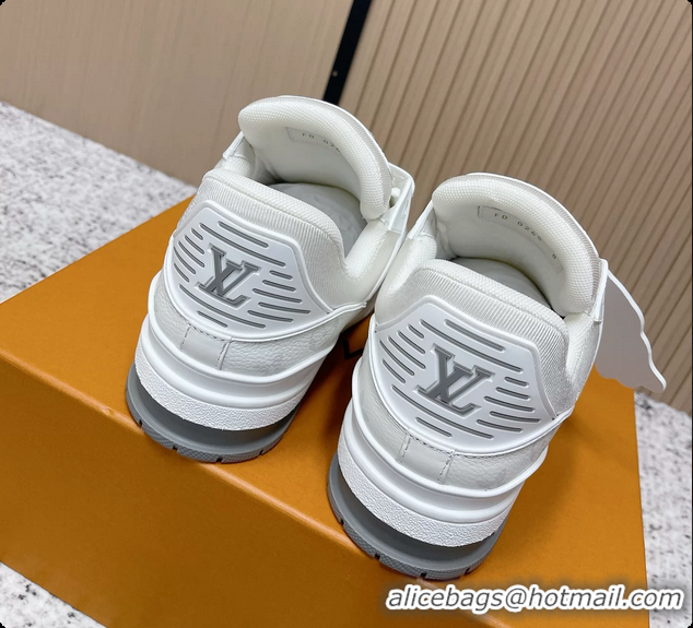 Low Cost Louis Vuitton LV Trainer Sneakers White Monogram Canvas 6061410