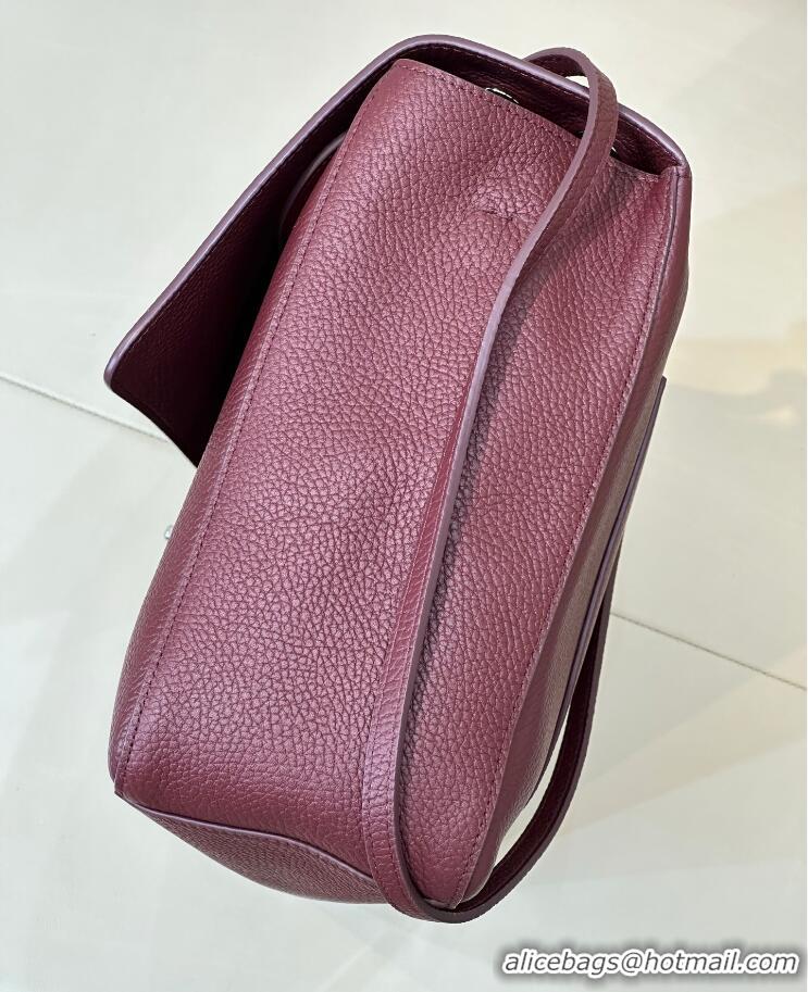 Traditional Specials Chanel Maxi Flap Bag Grained Calfskin AS6233 Burgundy/Silver 2026