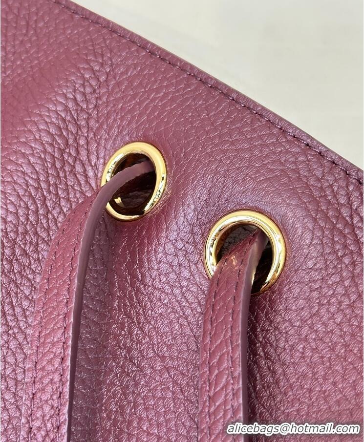 Reasonable Price Chanel Maxi Flap Bag Grained Calfskin AS6233 Burgundy/Gold 2026