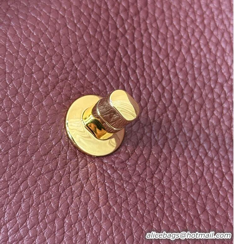 Reasonable Price Chanel Maxi Flap Bag Grained Calfskin AS6233 Burgundy/Gold 2026