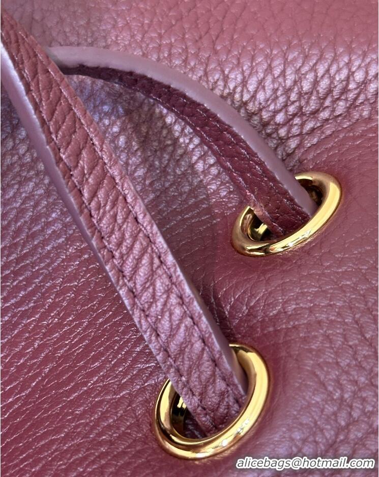 Reasonable Price Chanel Maxi Flap Bag Grained Calfskin AS6233 Burgundy/Gold 2026