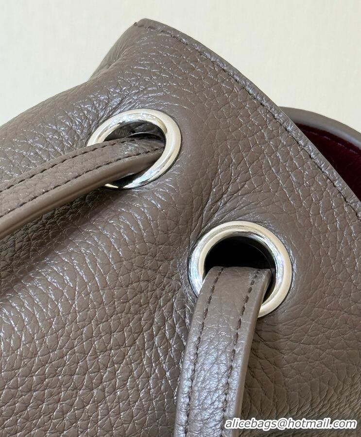 Well Crafted Chanel Maxi Flap Bag Grained Calfskin AS6233 Light Brown/Silver 2026