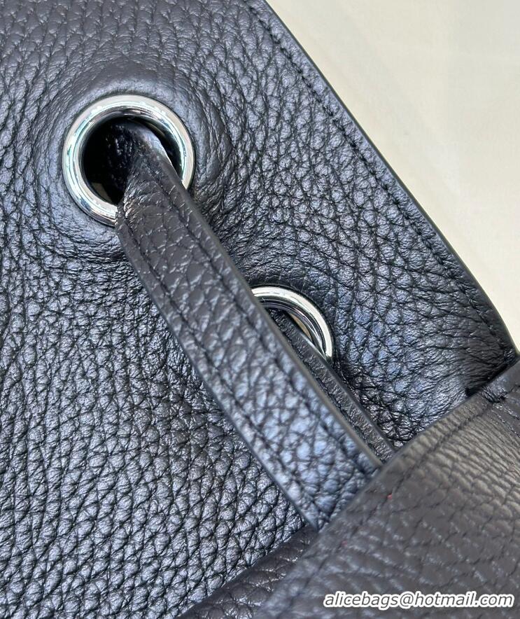 Top Quality Chanel Maxi Flap Bag Grained Calfskin AS6233 Black/Silver 2026