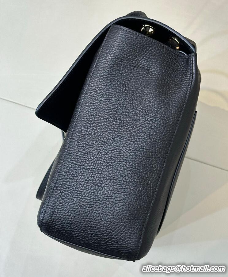 Best Grade Chanel Maxi Flap Bag Grained Calfskin AS6233 Black/Gold 2026