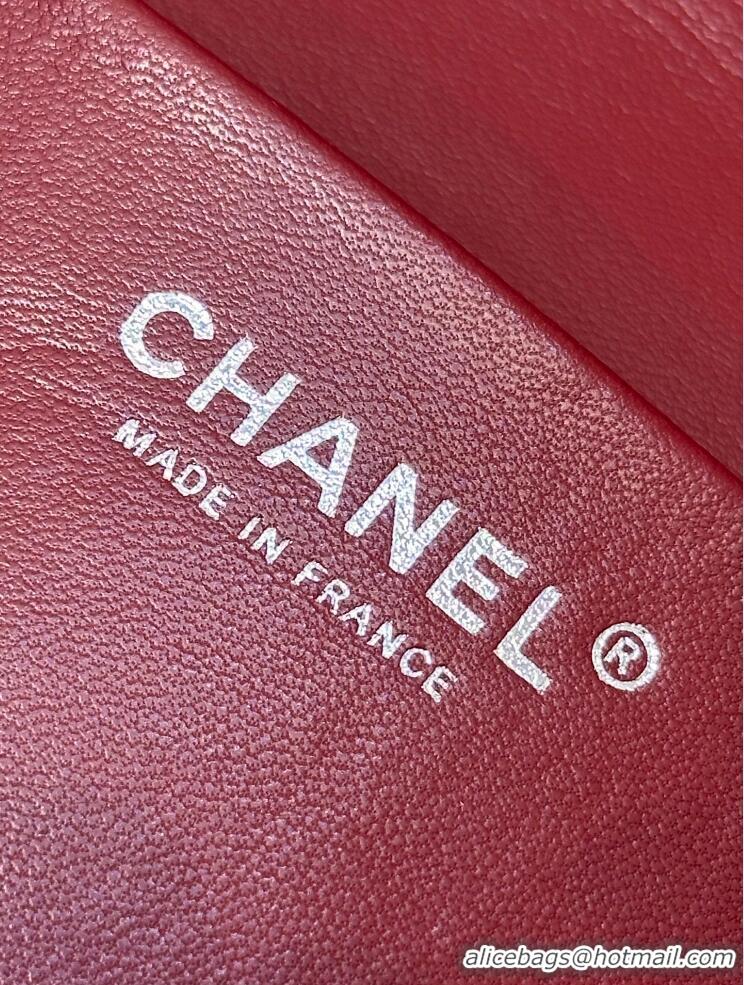 Best Grade Chanel Maxi Flap Bag Grained Calfskin AS6233 Black/Gold 2026