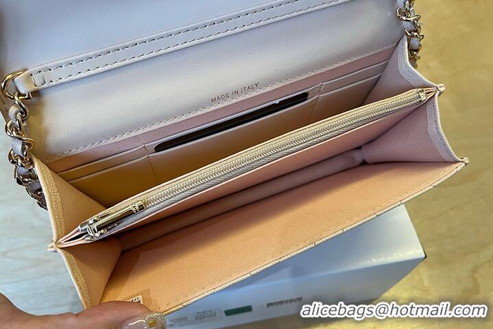 Luxury Cheap Chanel Mini Flap Bag With Top Handle Grained Gold-tone Diamond Quilting AS8453 Light Beige