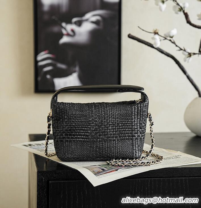 Reasonable Price Chanel 26P LP Hobo Tote Bag AS9841 Black 2026
