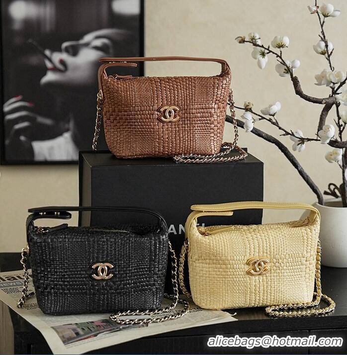 Reasonable Price Chanel 26P LP Hobo Tote Bag AS9841 Black 2026