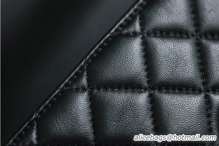 Famous Brand Chanel Classic Mini Top Handle Bag in Lambskin Leather AS2566 Black/Gold 2026