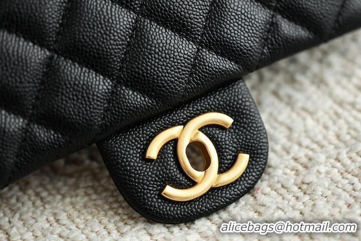 Good Product Chanel Top Handle Flap Bag in Grained Calfskin & Gold-Tone Metal AS2566 Black 2026