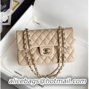 Buy Fashionable Chanel Classic Mini Flap Bag In Caviar With Light Gold-Tone Hardware AS2569 Beige 2026