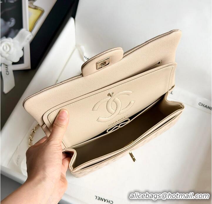 Buy Fashionable Chanel Classic Mini Flap Bag In Caviar With Light Gold-Tone Hardware AS2569 Beige 2026