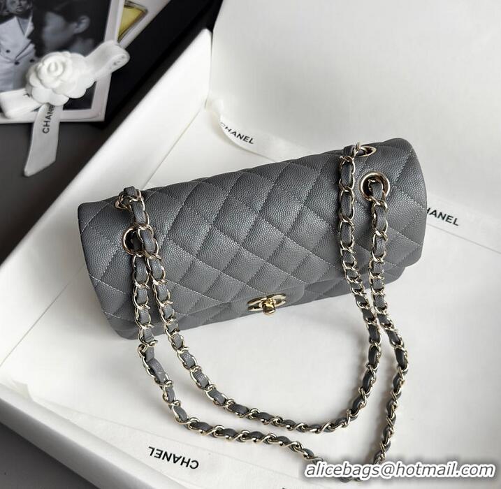 Grade Quality Chanel Classic Mini Flap Bag In Caviar With Light Gold-Tone Hardware AS2569 Dark Grey 2026