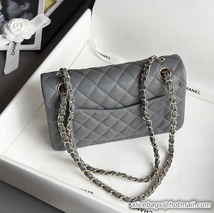 Grade Quality Chanel Classic Mini Flap Bag In Caviar With Light Gold-Tone Hardware AS2569 Dark Grey 2026