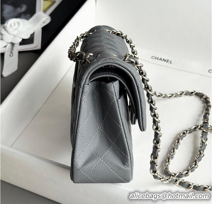 Grade Quality Chanel Classic Mini Flap Bag In Caviar With Light Gold-Tone Hardware AS2569 Dark Grey 2026