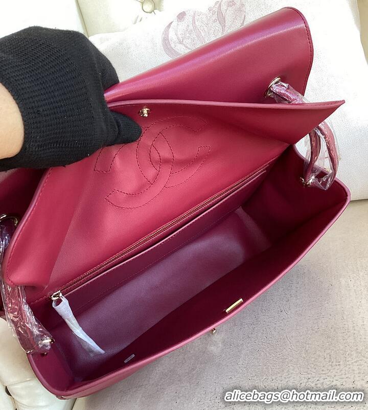 New Cheap Chanel Classic Flap Bag In Original Caviar Leather AS6231 Dark Burgundy/Gold 2026