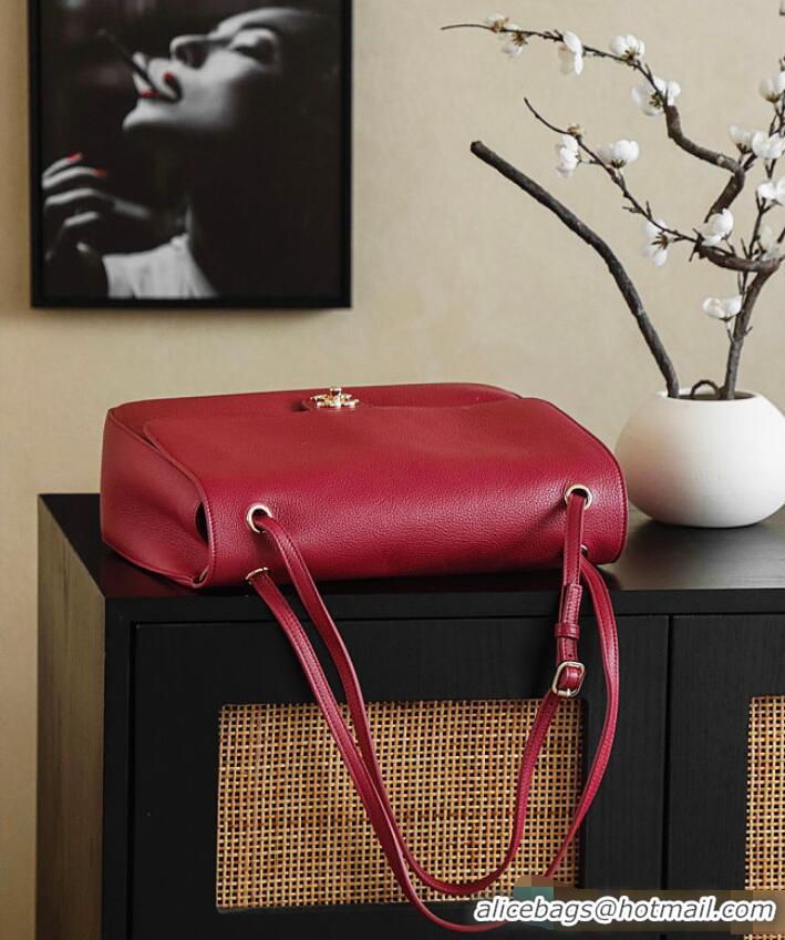 New Cheap Chanel Classic Flap Bag In Original Caviar Leather AS6231 Dark Burgundy/Gold 2026