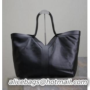 Buy Discount Saint Laurent Y Large Tote Bag In Calfskin Leather 835275 Black 2026