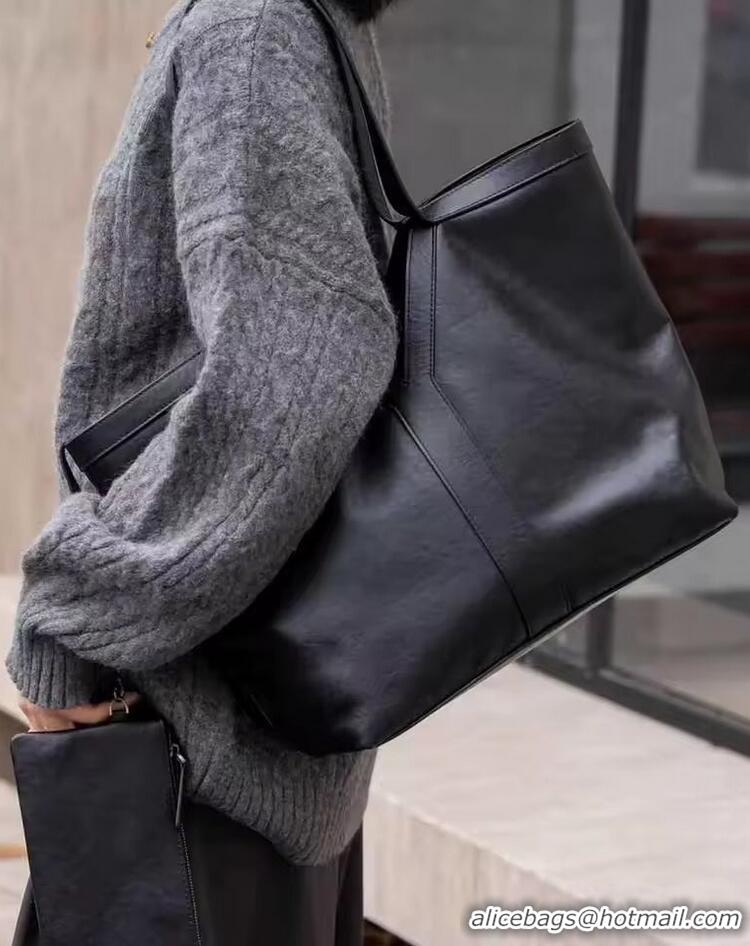 Buy Discount Saint Laurent Y Large Tote Bag In Calfskin Leather 835275 Black 2026