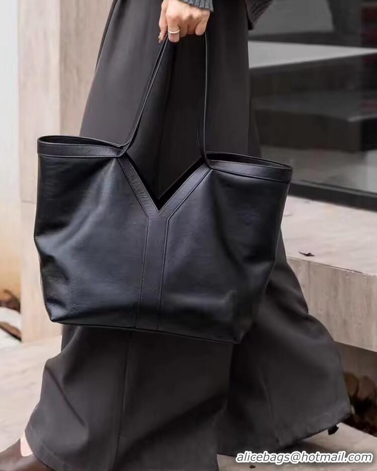 Buy Discount Saint Laurent Y Large Tote Bag In Calfskin Leather 835275 Black 2026