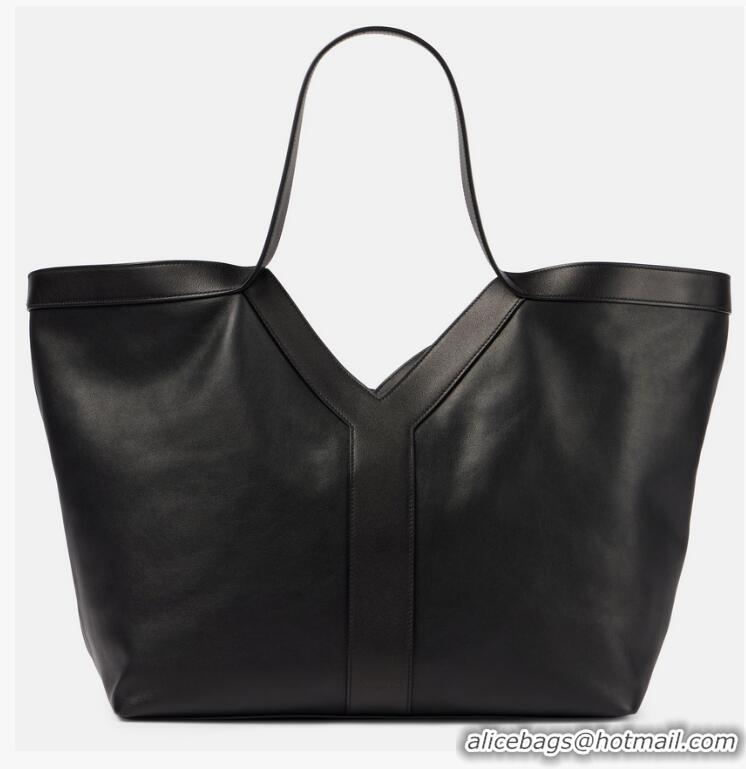Buy Discount Saint Laurent Y Large Tote Bag In Calfskin Leather 835275 Black 2026