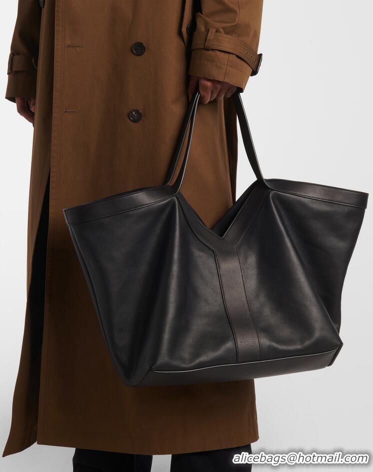 Buy Discount Saint Laurent Y Large Tote Bag In Calfskin Leather 835275 Black 2026