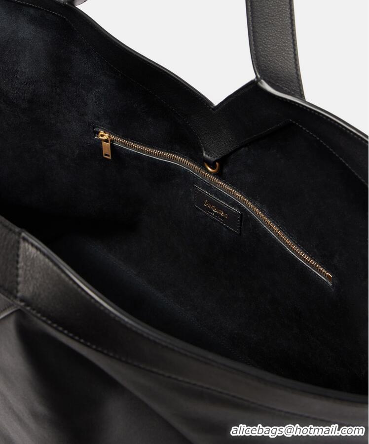 Buy Discount Saint Laurent Y Large Tote Bag In Calfskin Leather 835275 Black 2026