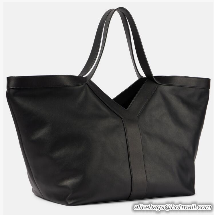 Buy Discount Saint Laurent Y Large Tote Bag In Calfskin Leather 835275 Black 2026