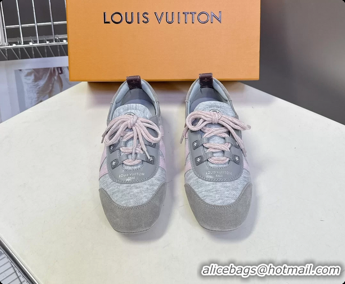 Shop Duplicate Louis Vuitton LV Sneakerina Ballerina Sneakers Gray 6061802
